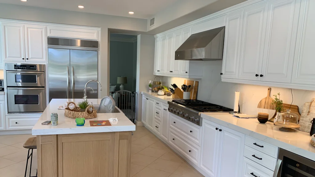 interior painting kitchen cabinets and all